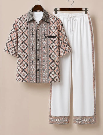 Men's Traditional Fusion Co-Ord Set