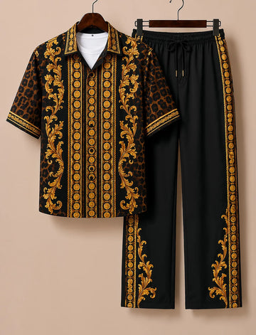 Men's Golden Dynasty Co-Ord Set