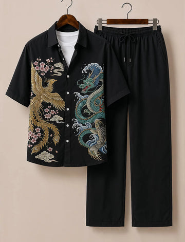 Men's Imperial Dragon Co-Ord Set