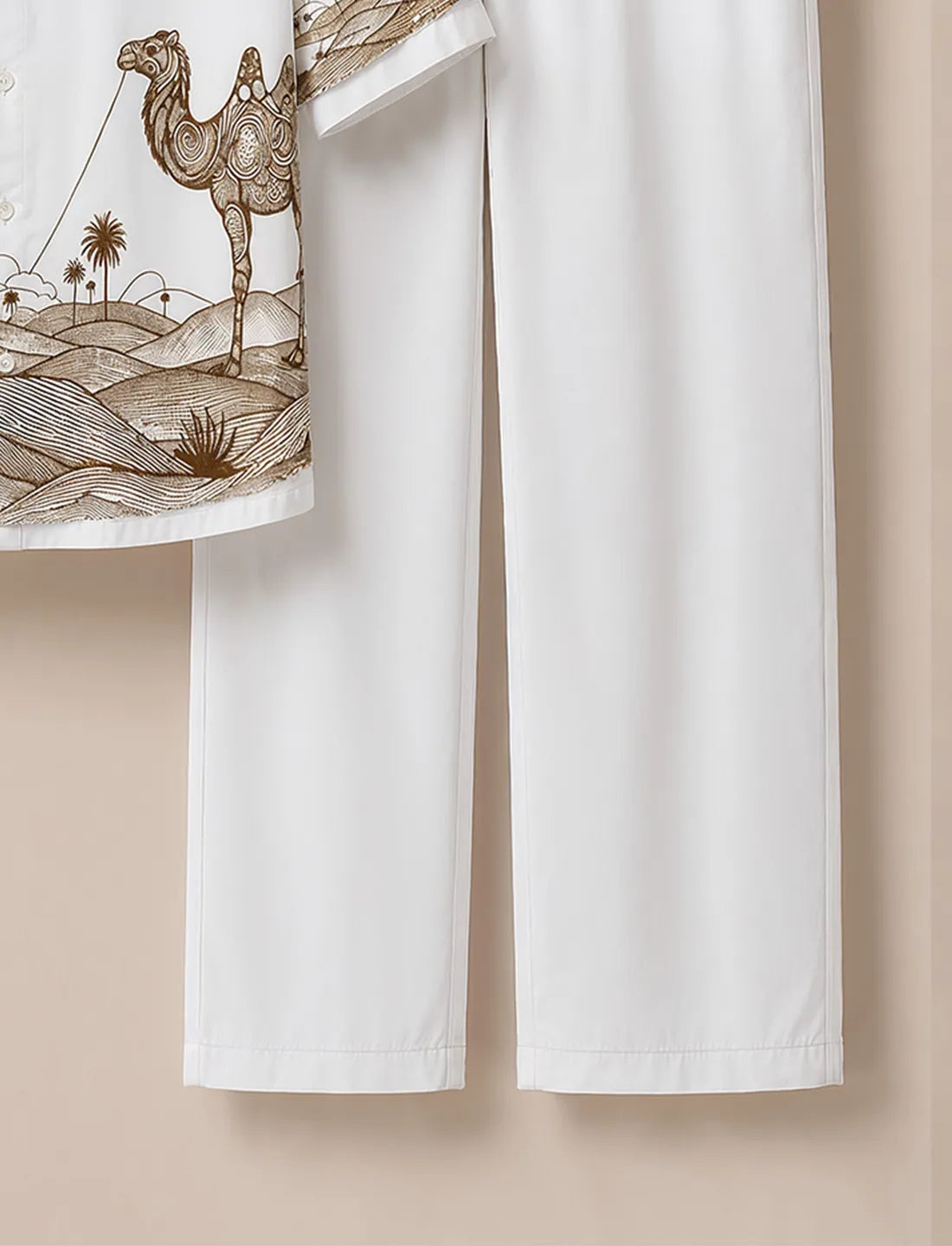 Men's Camel Trail Designer Co-Ord Set