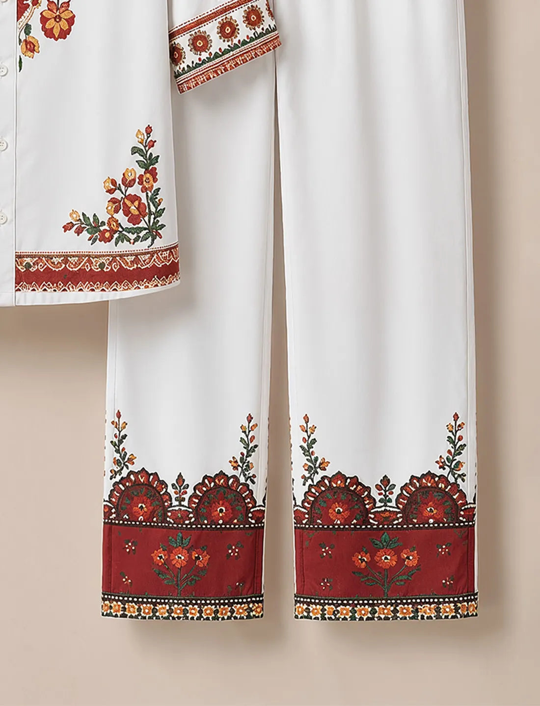 Men's Folk Art Floral Co-Ord Set
