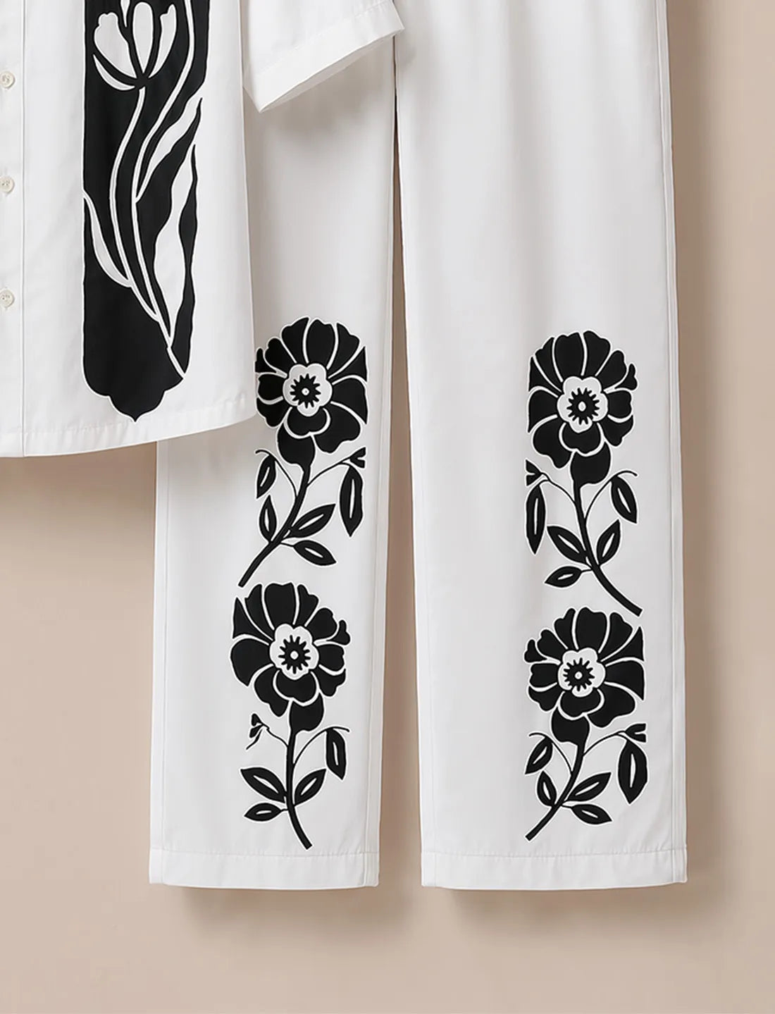 Men's Floral Art Co-Ord Set