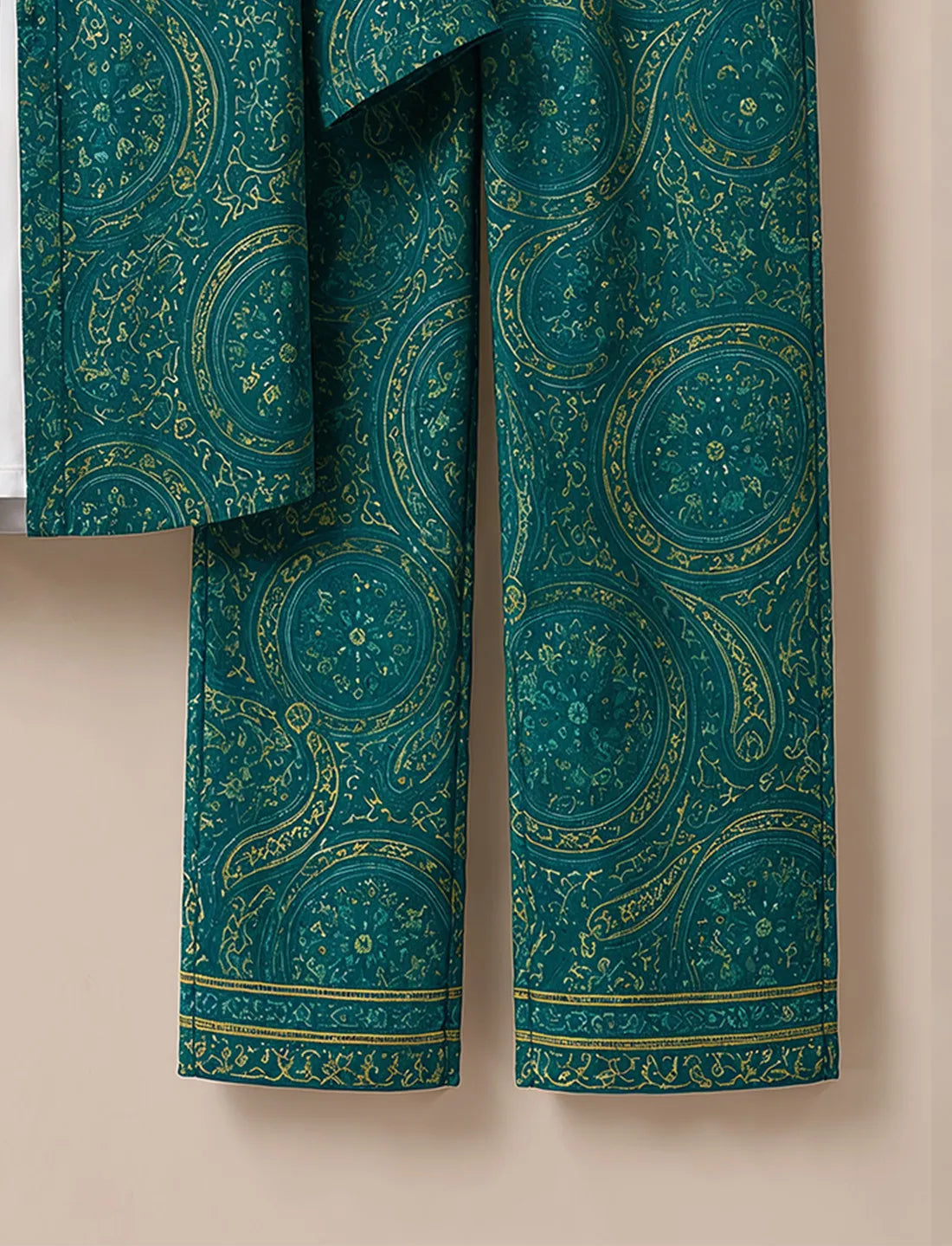 Men's Classic Paisley Designer Co-Ord Set