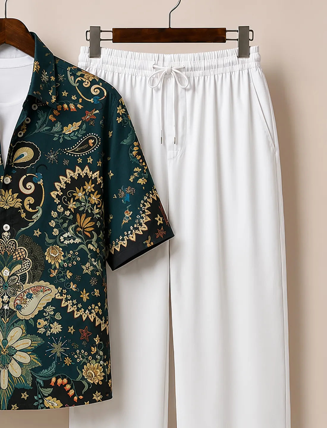 Men's Celestial Print Co-Ord Set
