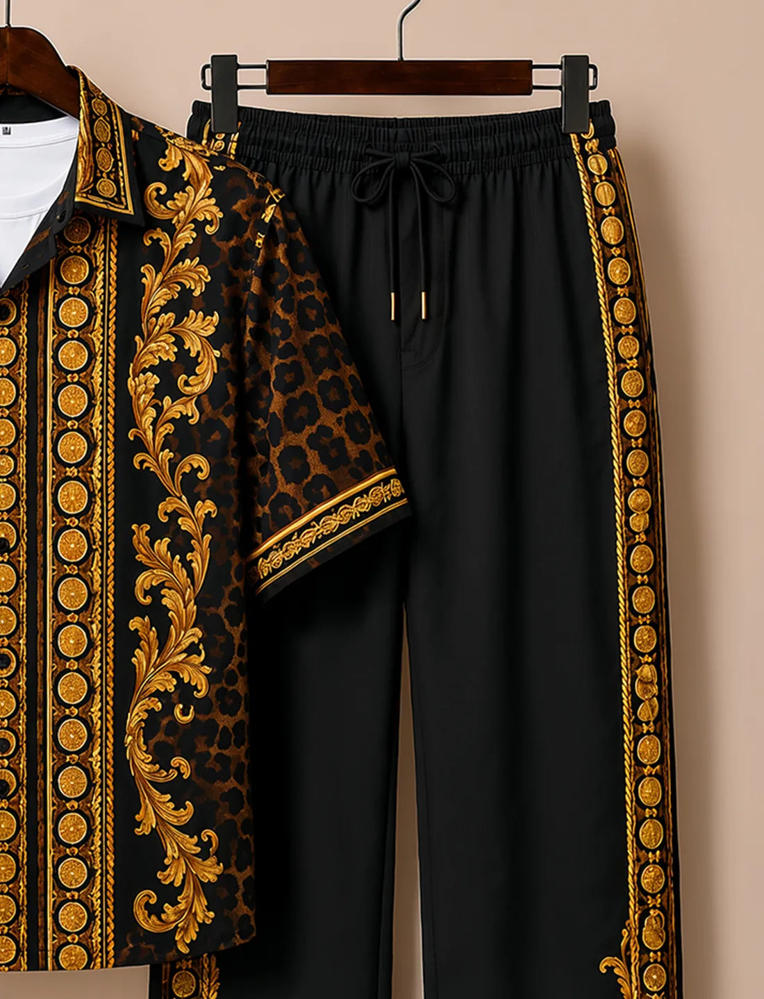 Men's Golden Dynasty Co-Ord Set