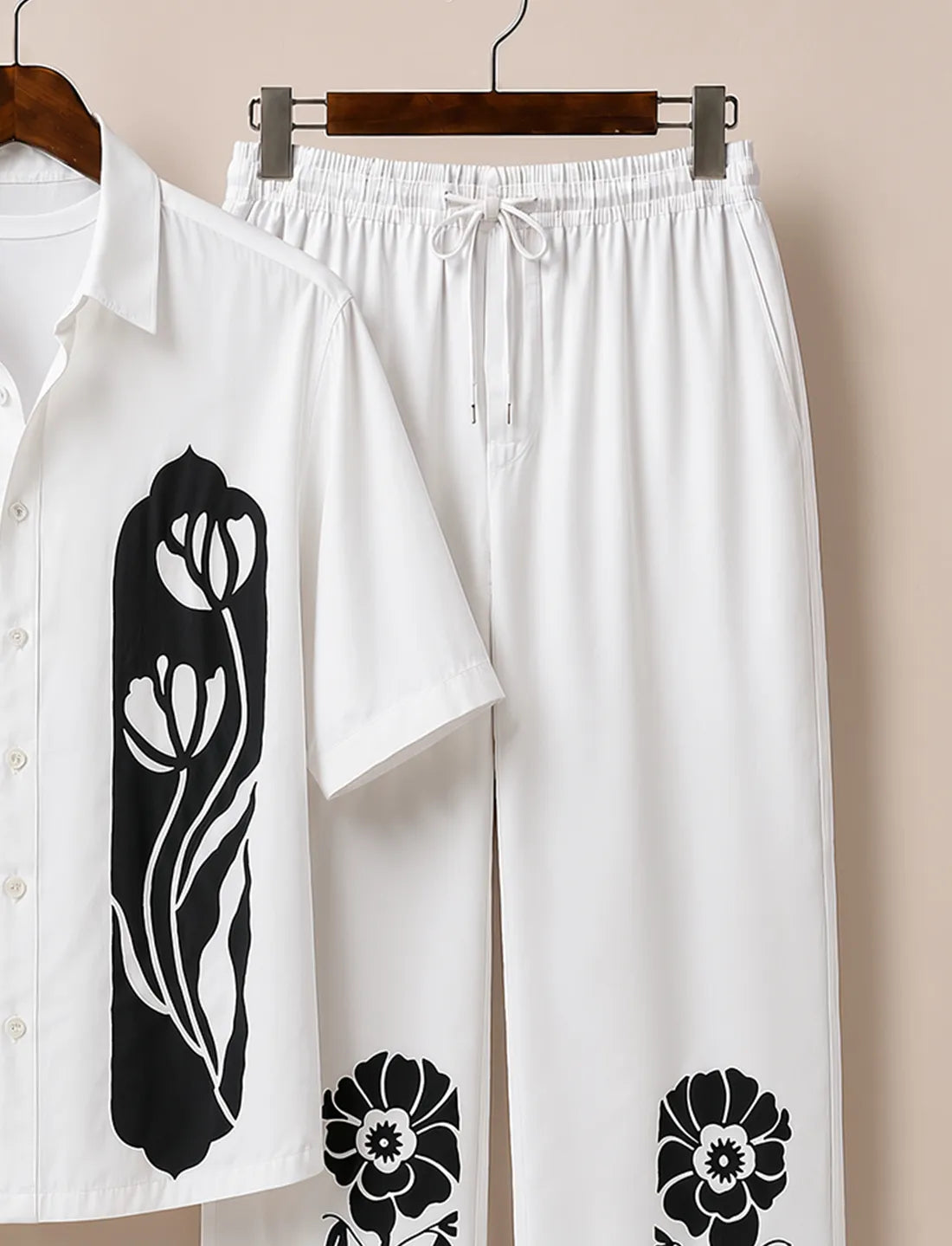 Men's Floral Art Co-Ord Set